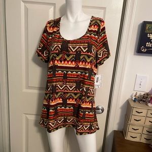 LuLaRoe Scottie Dog Top